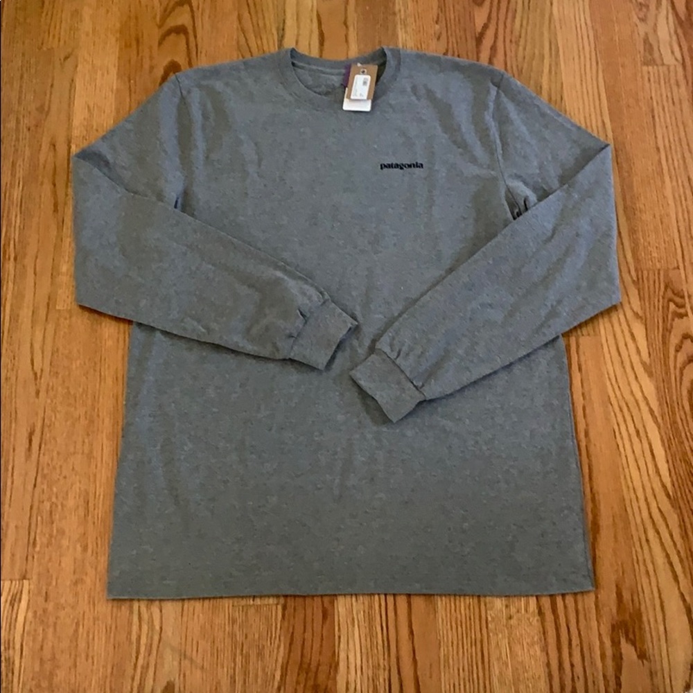 Patagonia long Sleeve Buffalo TShirt Men’s L- NWT